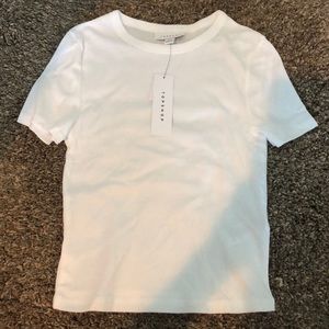 TOPSHOP white crop top!